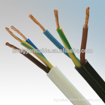 buliding wire BVVB electrical cable 450/750V